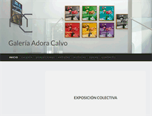 Tablet Screenshot of adoracalvo.com